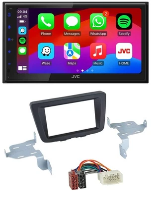 JVC Bluetooth USB MP3 2DIN DAB Autoradio für Suzuki Baleno EW ab 2016 - Bild 1 von 4
