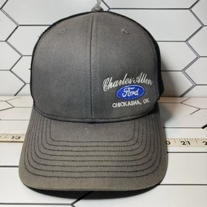 Richardson Ford Dealership Logo Charles Allen Chickasha Oklahoma Trucker Hat 112 - Picture 1 of 13