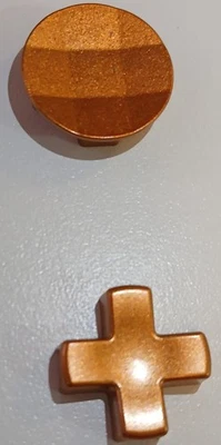 DORADO Magnético Acero Inoxidable D-pads para Mando Xbox Elite Series 1 y 2 Foto 1 de 2