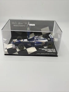 Minichamps 430960205 Williams FW18 1996 German GP 1st DAMON HILL LTD EDITION - Picture 1 of 6