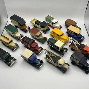 Vintage Diecast Bundle x16 – Matchbox, Corgi, Lledo Models – Mixed Advertising - Picture 1 of 11