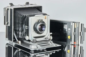 Linhof SuperTechnika IV 5x7inch 13X18cm Großformat Ragnefinder w. Film back CE - Picture 1 of 12