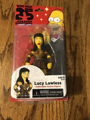 Figura de acción Lucy Lawless 25 aniversario de Los Simpson Neca 2014 serie 2 #ML Foto 1 de 3
