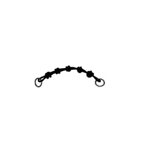 Banda Nariz de Caballo Paso Fino Estilo Bosal 11 o 12" Cuerda Anudada HNO0724 - Imagen 1 de 9