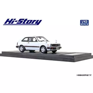 Hi-Story 1/43 Honda Civic CX-S 1981 White HS316WH Resin Cast Model Car NEW - Picture 1 of 5