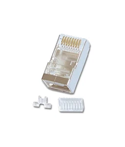 Lindy RJ-45 Male Connector STP Cat. 6 / Klasse E  (10er Pack) No. 62435 - Bild 1 von 2