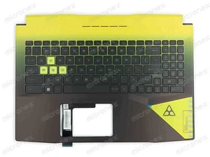 DO MSI Crosshair 15 R6E B12UEZ B12UGZ Palmrest Keyboard LED US-International bl - Zdjęcie 1 z 2