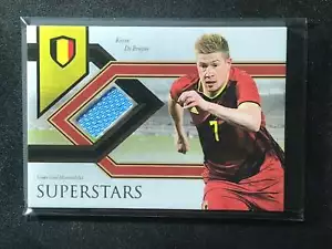 2021-22 Futera einzigartige Superstars Gold Kevin De Bruyne 06/43 Mann Stadt Relikt - Bild 1 von 2