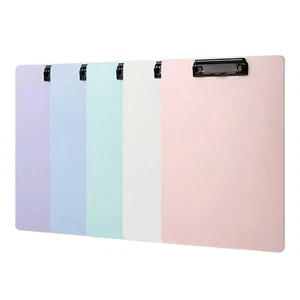 Portapapeles Carpeta de Archivos A4/A5 Foolscap 5 Colores Pasteles Impermeable Almohadilla de Escritura - Imagen 1 de 16