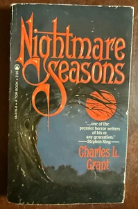 The Nightmare Seasons by Charles L. Grant - 1st - Tor - Picture 1 of 3
