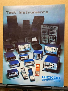 Vtg Hickok Test Instruments Catalog 1977 Equipment Multimeter Generator Tube - Picture 1 of 9