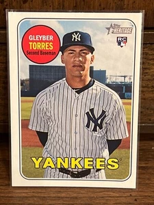 2018 Topps Heritage High Number - #603 Gleyber Torres (RC) - Picture 1 of 2