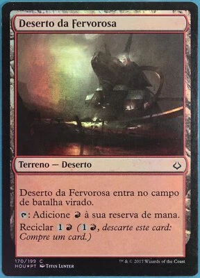 Desert of the Fervent FOIL Hour of Devastation (PORTUGUESE) PLD (371190) - Image 1 of 2
