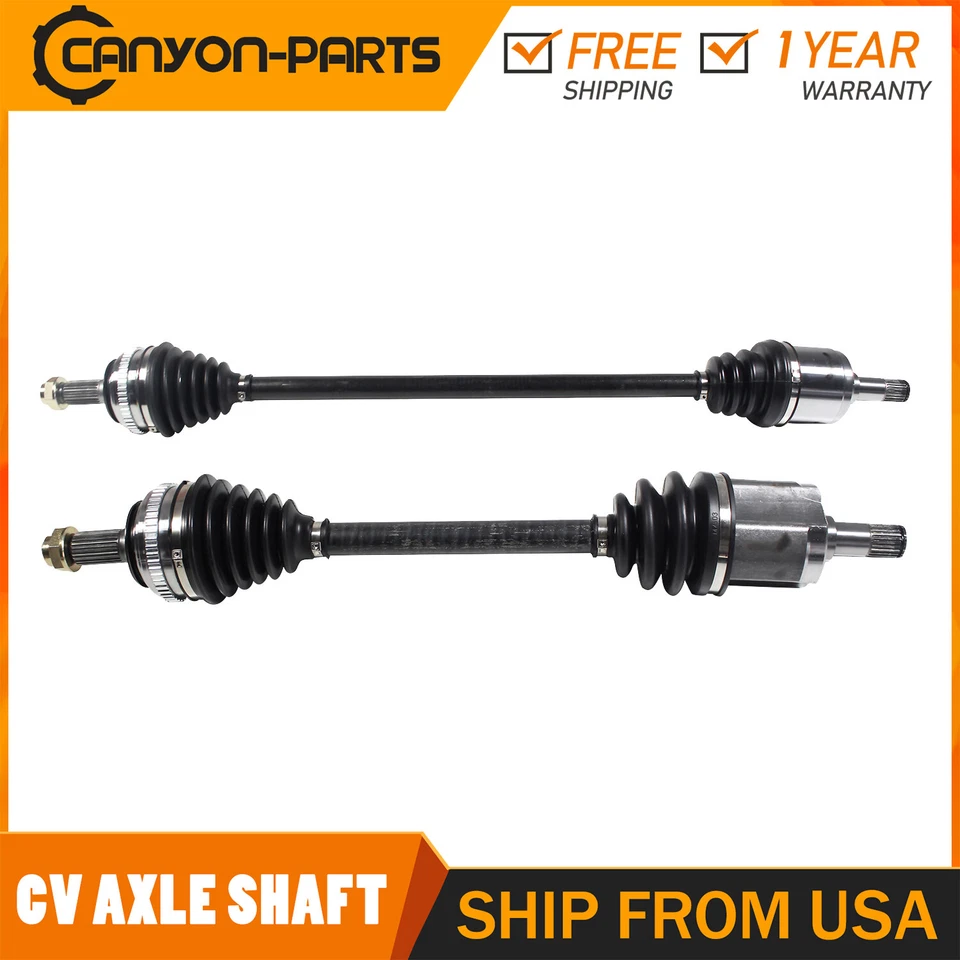 Front Left Right CV Axle Shaft Assembly For 1992-2000 Honda Civic DX LX EX 1.6L - Изображение 1 из 4