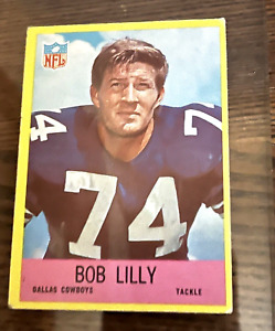 1967 PHILADELPHIA BOB LILLY  HOF DALLAS COWBOYS #55 VG/EX