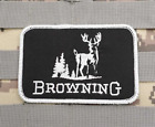 BROWNING FIREARMS VINTAGE STYLED HOOK & LOOP EMBROIDERED PATCH...