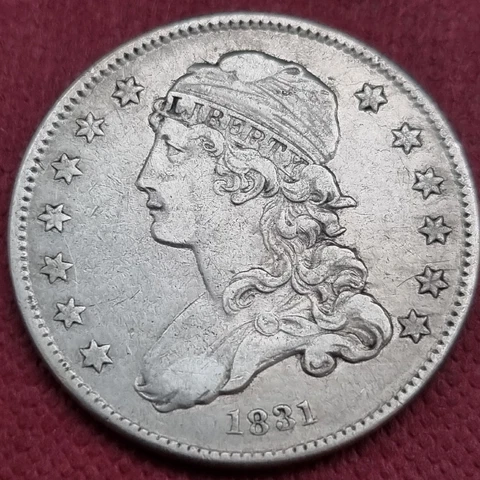 1831 Capped Bust Quarter 25c Better Grade XF - AU #59233 Cover