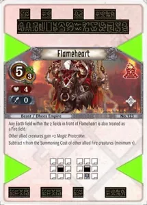 3x Flameheart EOJ SET2 #123 PS3 Occhio del Giudizio Inglese NM/UNPLAY UC card - Foto 1 di 1