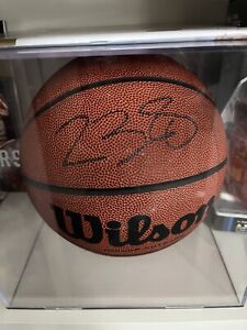 Lebron James Autographed Basketball Brand New Wilson Obtained At Game In Cle