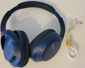 Azul Sony WH-CH710N Auriculares Inalámbricos Bluetooth Cancelación de Ruido -LEER DESCRIPCIÓN - Imagen 1 de 20