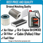 Air Oil Fuel Cabin Filters  And 5L Engine Oil For  For Volvo Oem Quality 2294 40