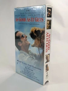 As Good As It Gets VHS Tape 1997 Jack Nicholson, Helen Hunt New Sealed - Picture 1 of 7