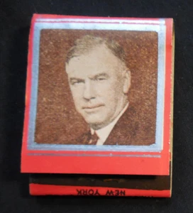 1934 Diamond Match BOOK COMP/UNUSED NICE Ernest Quigley Umpire University Kansas - Picture 1 of 2