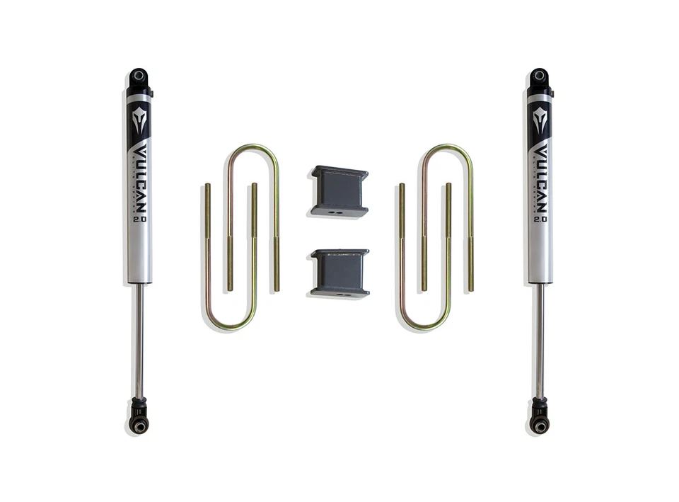 Kit de caja de elevación trasera MaxTrac suspensión 02-08 para Dodge Ram 1500 2x2 4" con amortiguadores Foto 1 de 1