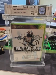 Metal Gear Solid 2: Substance Microsoft XBOX, 2002 Factory Sealed WATA 9.8 A+ - Picture 1 of 3