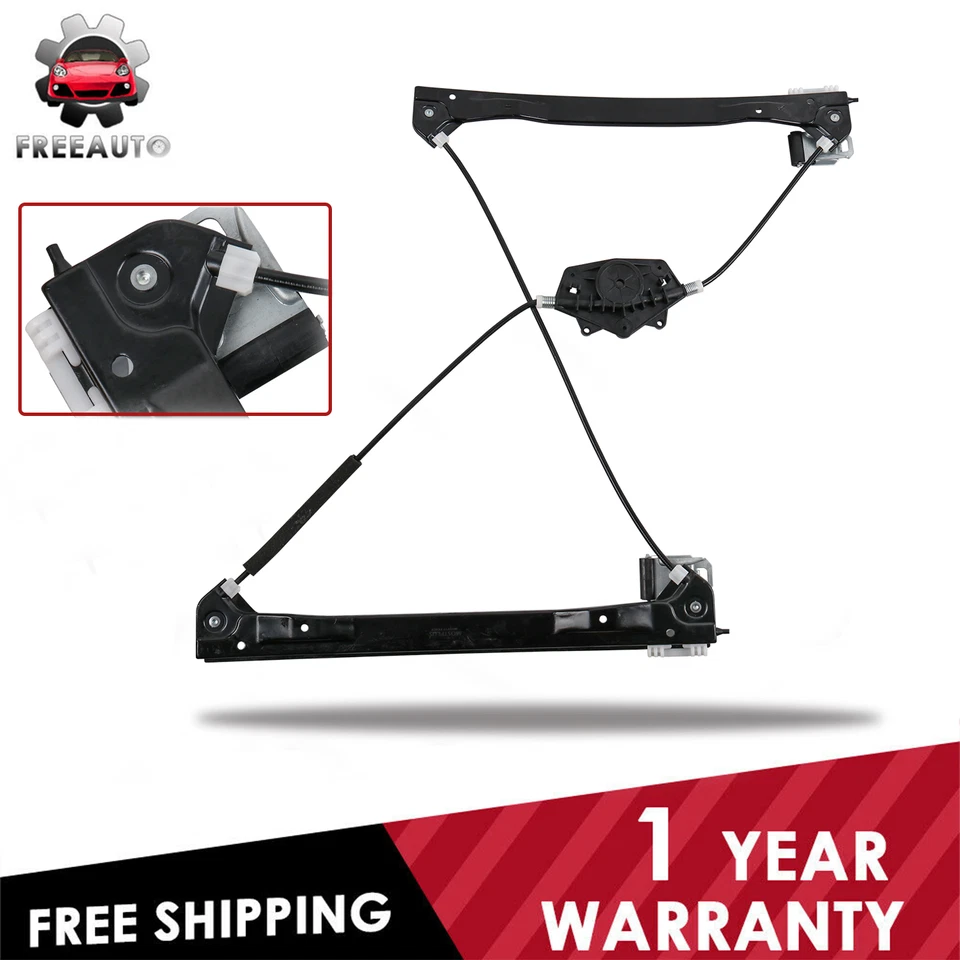 1*Regulador de ventana delantera del conductor para Ford Fusion Lincoln Zephyr MKZ Mercury Milan Foto 1 de 4