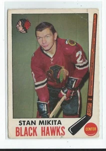 Tarjeta Stan Mikita 1969/70 O-PEE-CHEE Chicago Black Hawks #76 - Imagen 1 de 1