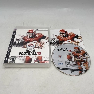 NCAA Football 10 (Sony PlayStation 3, PS3) Completo CIB Probado y Funcionando Foto 1 de 4