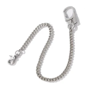 Biker Geldbörsenkette, robuste Taschenkette mit abschließbarem Karabiner, Herren Chai... - Bild 1 von 7