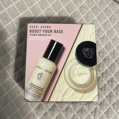 Bobbi Brown 套装全尺寸面部底座 1.7 盎司 + 平滑精华 1 富含维生素 — 第 1/4 张图片