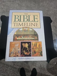 Die Bibel Zeitleiste von Thomas L. Robinson Hardcover ausklappbare Tabelle 17" x 12" - Bild 1 von 5