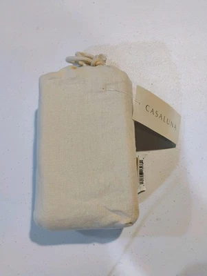 Casaluna Well Being Hemp King PC Snowfall White Pillowcases Set Of 2