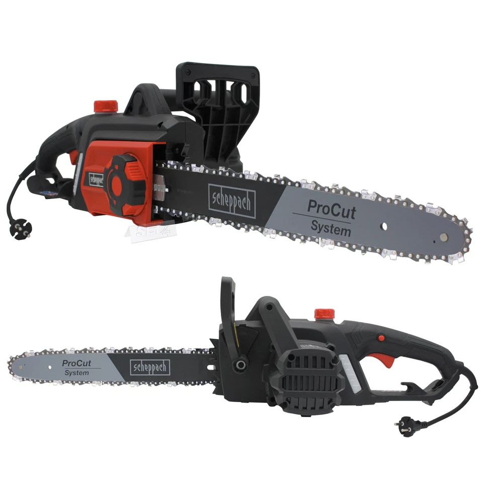 Scheppach Elektro Kettensäge 2200W 15m/s 37cm Schnittlänge 16" Pro-Cut-Schwert