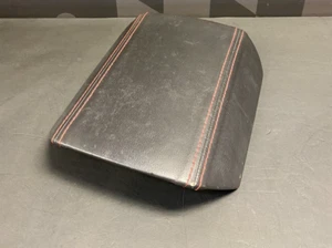 2013 CHEVROLET CAMARO ZL1 OEM CENTER CONSOLE ARM REST LID RED STITCH USED - Picture 1 of 6