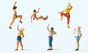 Free Climbing (6) Exclusive Figure Set Preiser 10606 - Picture 1 of 1