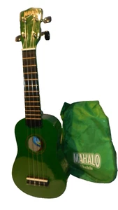 MAHALO UKULELE RAINBOW SERIES U-30GN + ZIPPER COVER - Foto 1 di 13
