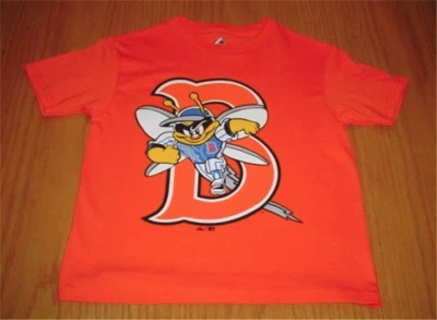 Nueva Camiseta Binghamton Mets Bingo Equipo de Béisbol Menor Naranja Niños Grande 16/18 Foto 1 de 4