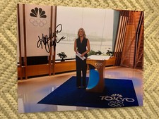 Kathryn Tappen Signed 8 X 10 Photo Autographed NBC TV Sidelines Sports Announcer