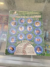 LOS ANGELES DODGERS ROOKIE OF THE YEAR AWARD WINNERS POG SET LIMITED EDITION