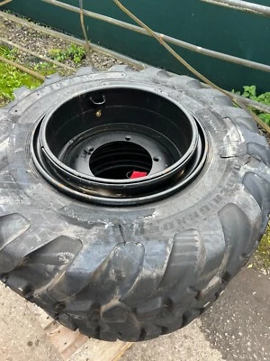 JCB Wheel Rim for Tyre 17.5x25 £250+v Spare Dumper loader telehandler T33 titan - Image 1 of 4