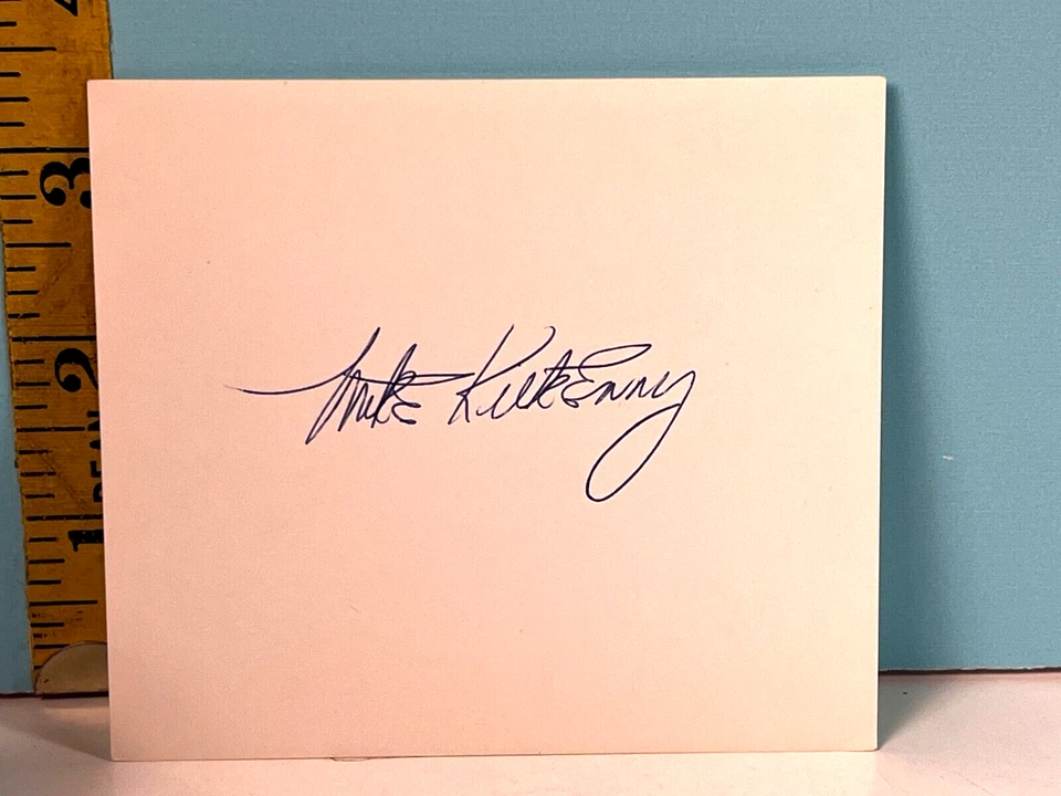 🔥 MIKE KILLKENNY Detroit Tigers Pitcher Baseball Autographed Postcard🔥 - Image 1 of 1