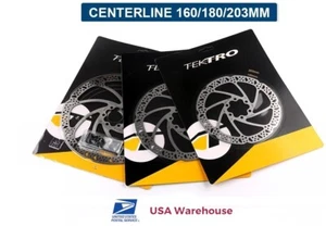 Rotor de bicicleta TEKTRO 160/180/203 MTB/E-Bike freno de disco hidráulico con 6 pernos - Imagen 1 de 10