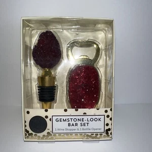 Modern Expressions Edelstein - Look Bar Set, Weinstopfen & Flaschenöffner  - Bild 1 von 2