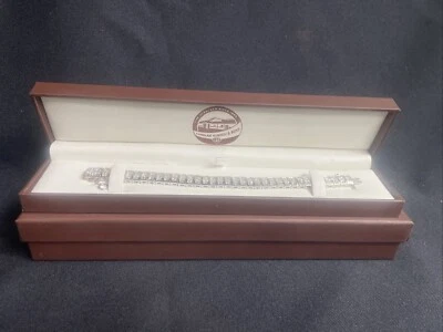 "Brazalete de diamantes 8,00 quilates corte princesa SI2-I1 Cl J-L Clr 14 k peso/p 6,75"" 23,65 dwt" Foto 1 de 4