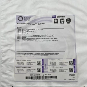 Bard PowerPICC Provena 4 Französisch, Dual Lumen, 70 cm S3274355 *5 Stück* - Bild 1 von 3