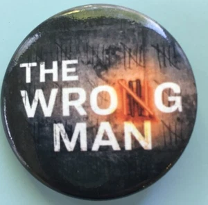 The Wrong Man Pin off Broadway Which Starred Joshua Henry Excellent Condition - Picture 1 of 1